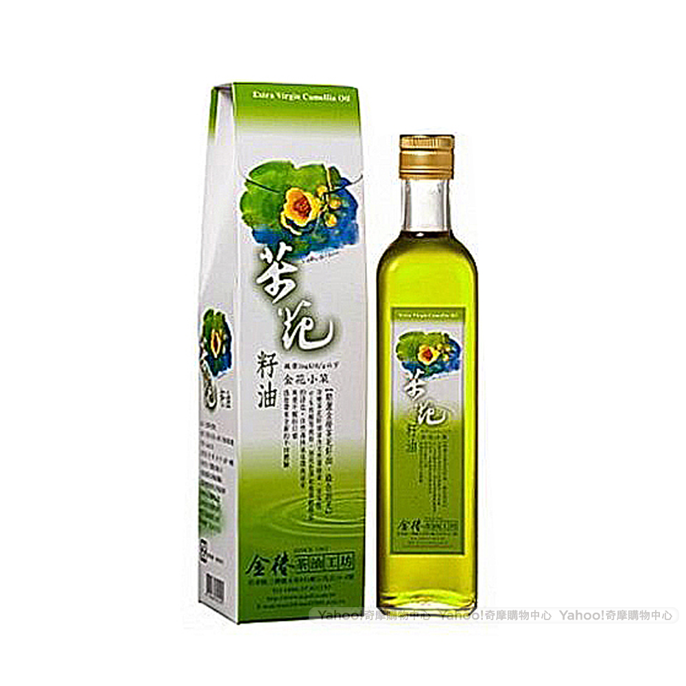 金椿茶油工坊 金花小果茶花籽油(500ml/瓶)