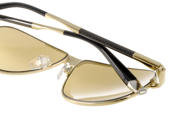 CHARMANT-Z太陽眼鏡 尖端時尚/金-黑#CZT11256 WG