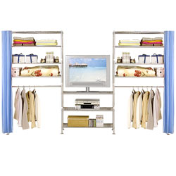 巴塞隆納-W4型90-90-90公分衣櫥置物架