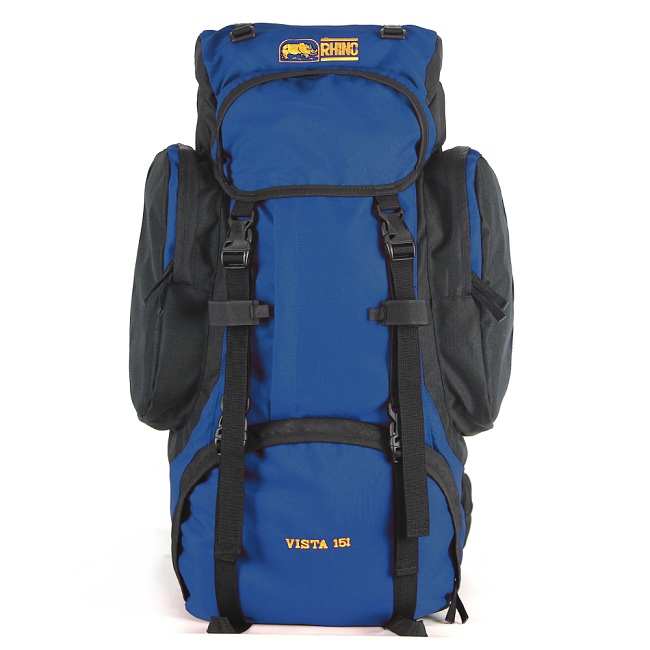 犀牛Vista 超輕透氣網架背包(51公升)-藍
