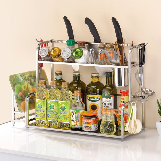 家可 頂級不鏽鋼廚房收納置物架