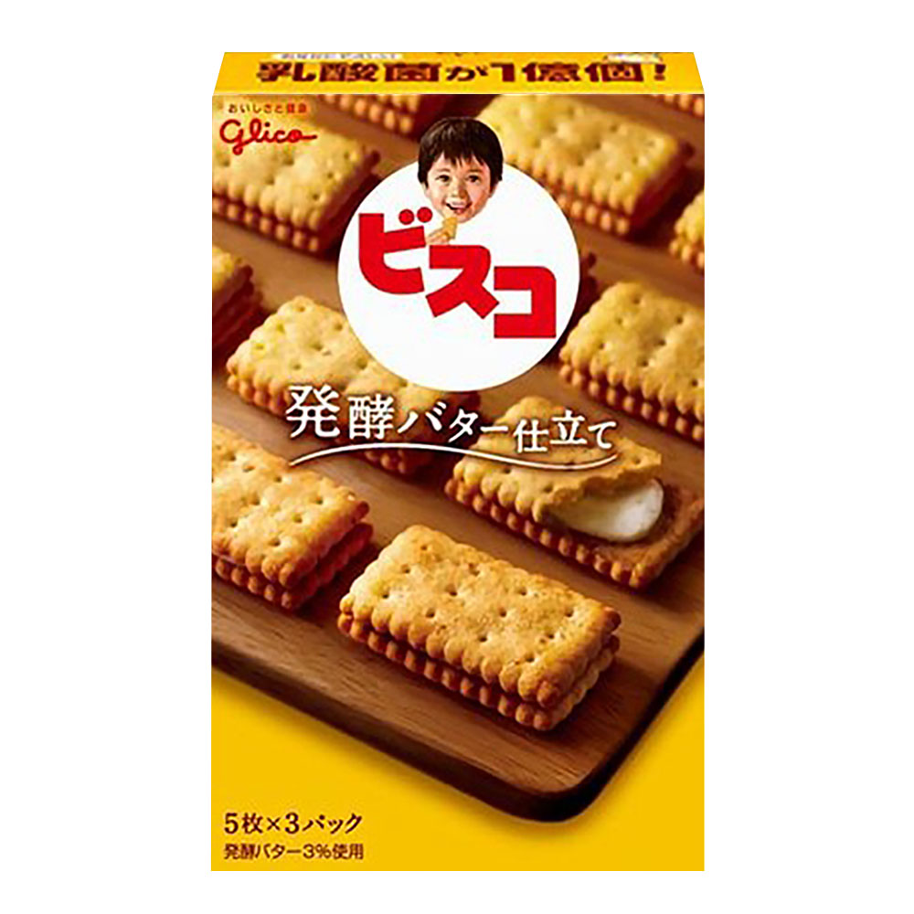 Glico格力高 奶油夾心餅乾(65.1g)