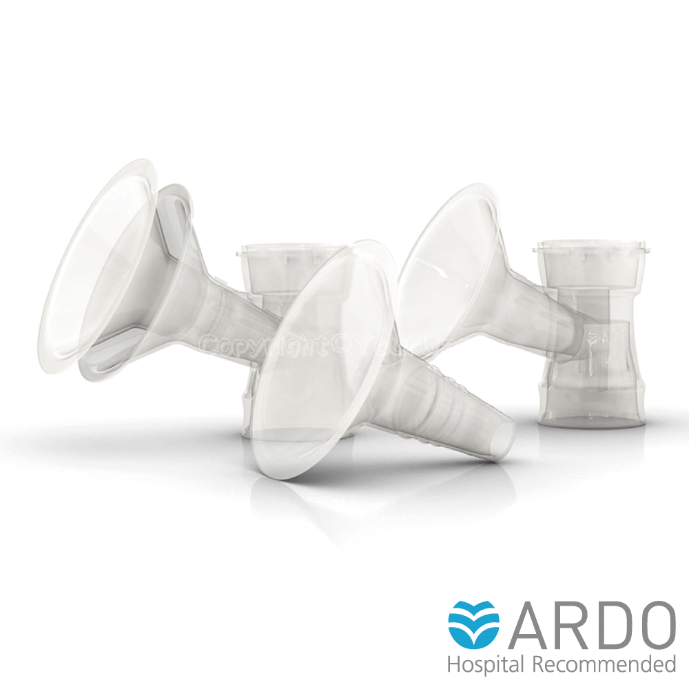 【ARDO安朵】瑞士吸乳器配件 吸乳罩杯4件套組
