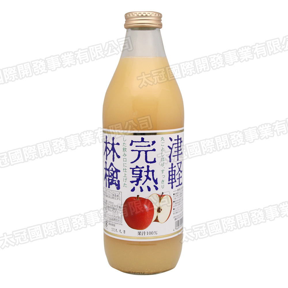 NORA  津輕完熟蘋果汁(1000ml)