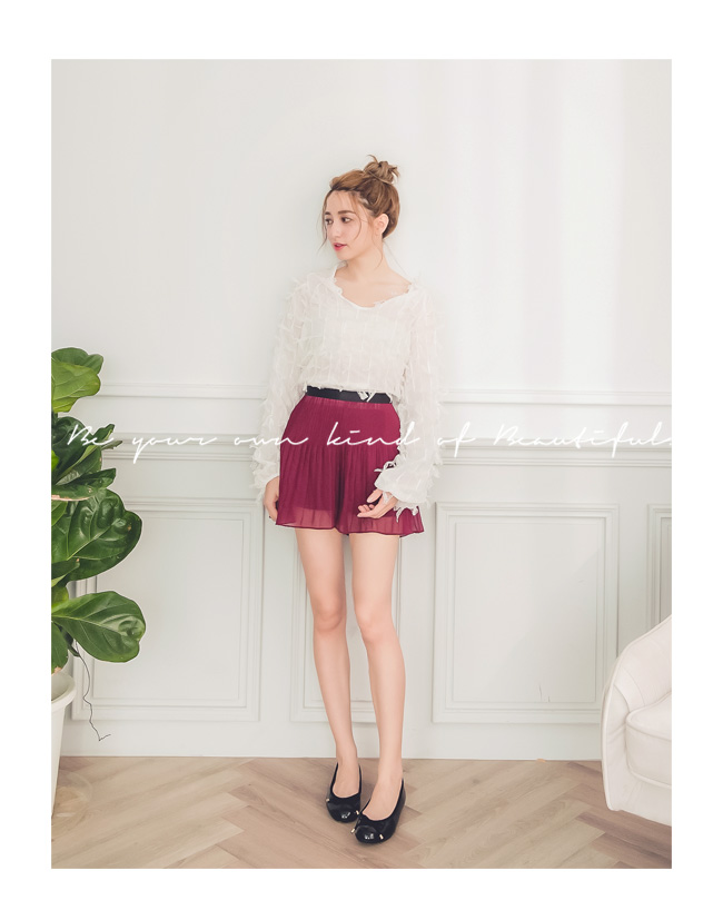 Ann’S甜美輕熟-質感蛇紋3D乳膠蝴蝶結平底娃娃鞋-黑