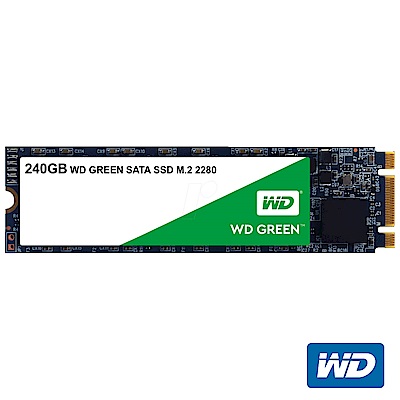 WD SSD 240GB M.2 2280 SATA 固態硬碟(綠標)