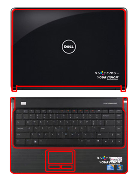 Dell Inspiron 1464 14吋 專用超透超顯影機身保護貼