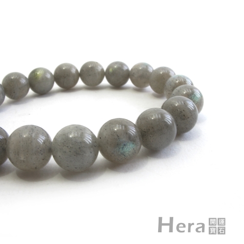 【Hera】頂級淨透藍光月光石手珠(10mm)