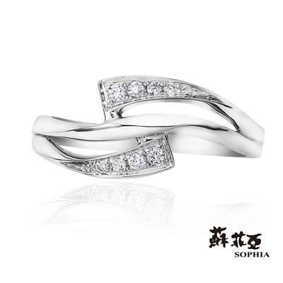 蘇菲亞SOPHIA 鑽石尾戒-蘿葳系列鑽石尾戒