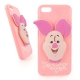 Disney iPhone 5/5S / SE 時尚大頭造型捲線保護套-維尼/小豬 product thumbnail 1