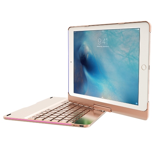 2017iPad/Pro9.7/Air2/Air專用360度鋁合金藍牙鍵盤/筆電盒