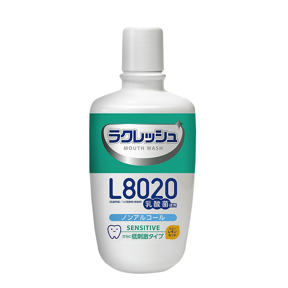 L8020乳酸菌漱口水300ML-敏感牙齒適用【蜂蜜檸檬薄荷香】