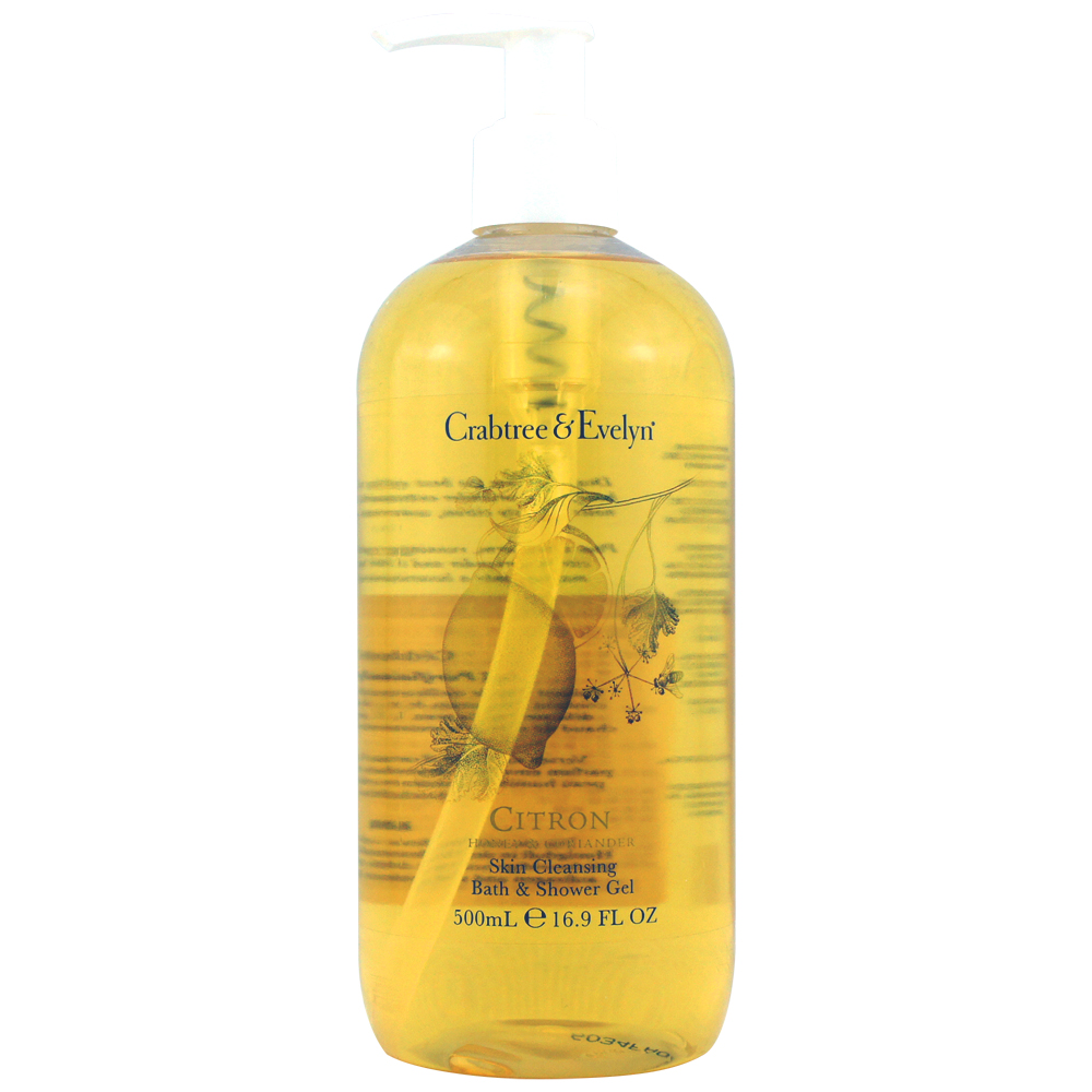 Crabtree & Evelyn瑰珀翠 蜂蜜檸檬沐浴精500ml