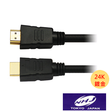 NHJ HDMI高解析數位影音傳輸線1.8M