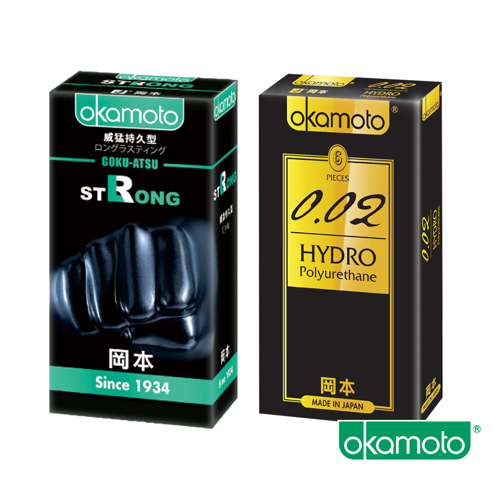 岡本okamoto Strong威猛持久型+002 Hydro水感勁薄