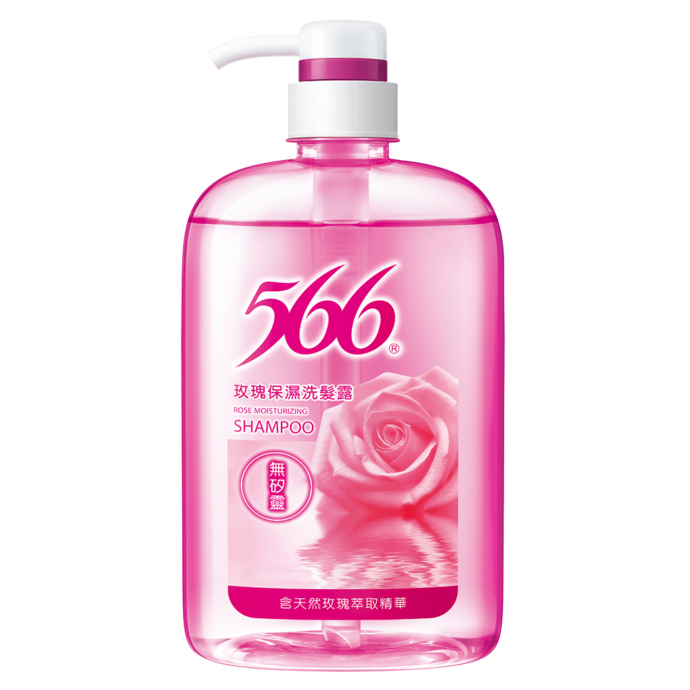 566 無矽靈玫瑰保濕洗髮露800g
