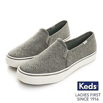 Keds DOUBLE DECKER 休閒便鞋-灰