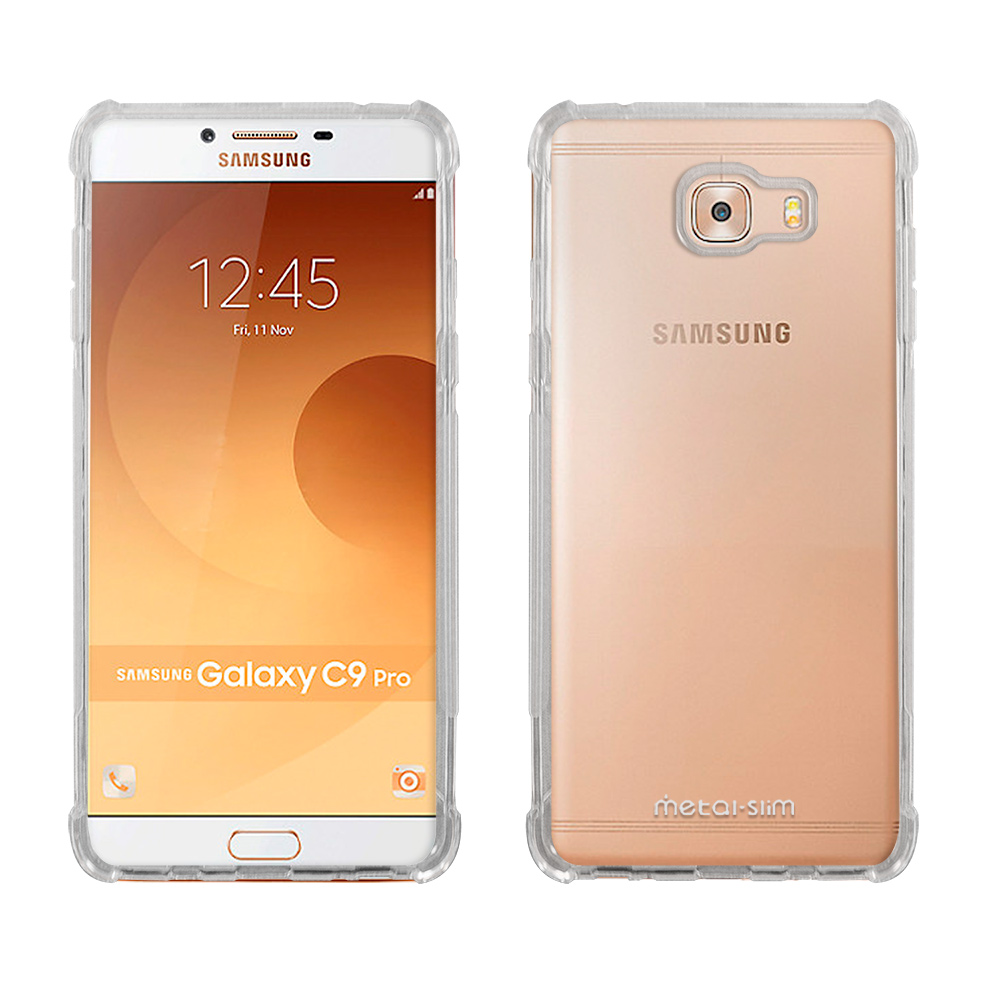 Metal-Slim SAMSUNG Galaxy C9 Pro 強化防摔抗震空壓手機殼