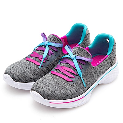 SKECHERS (童) 女童系列GO WALK 4 - 81155LGYMT