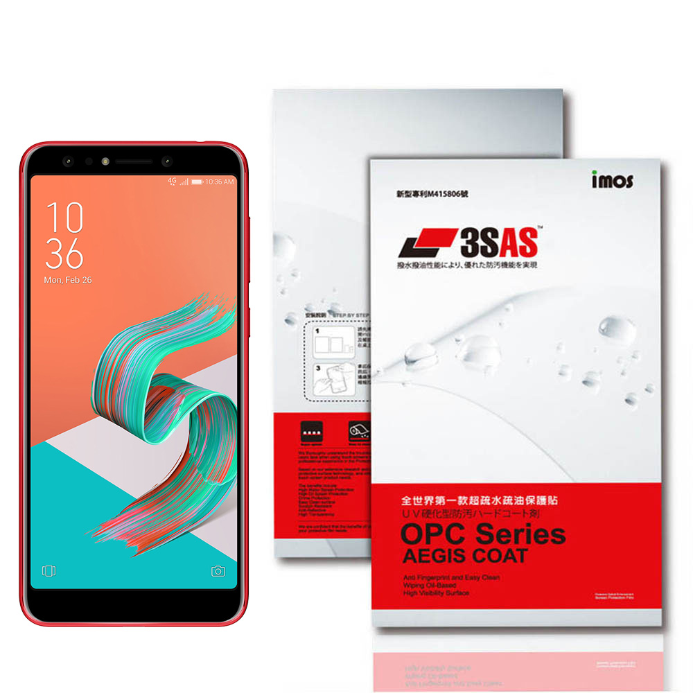 iMos ASUS Zenfone 5Q 3SAS 螢幕保護貼