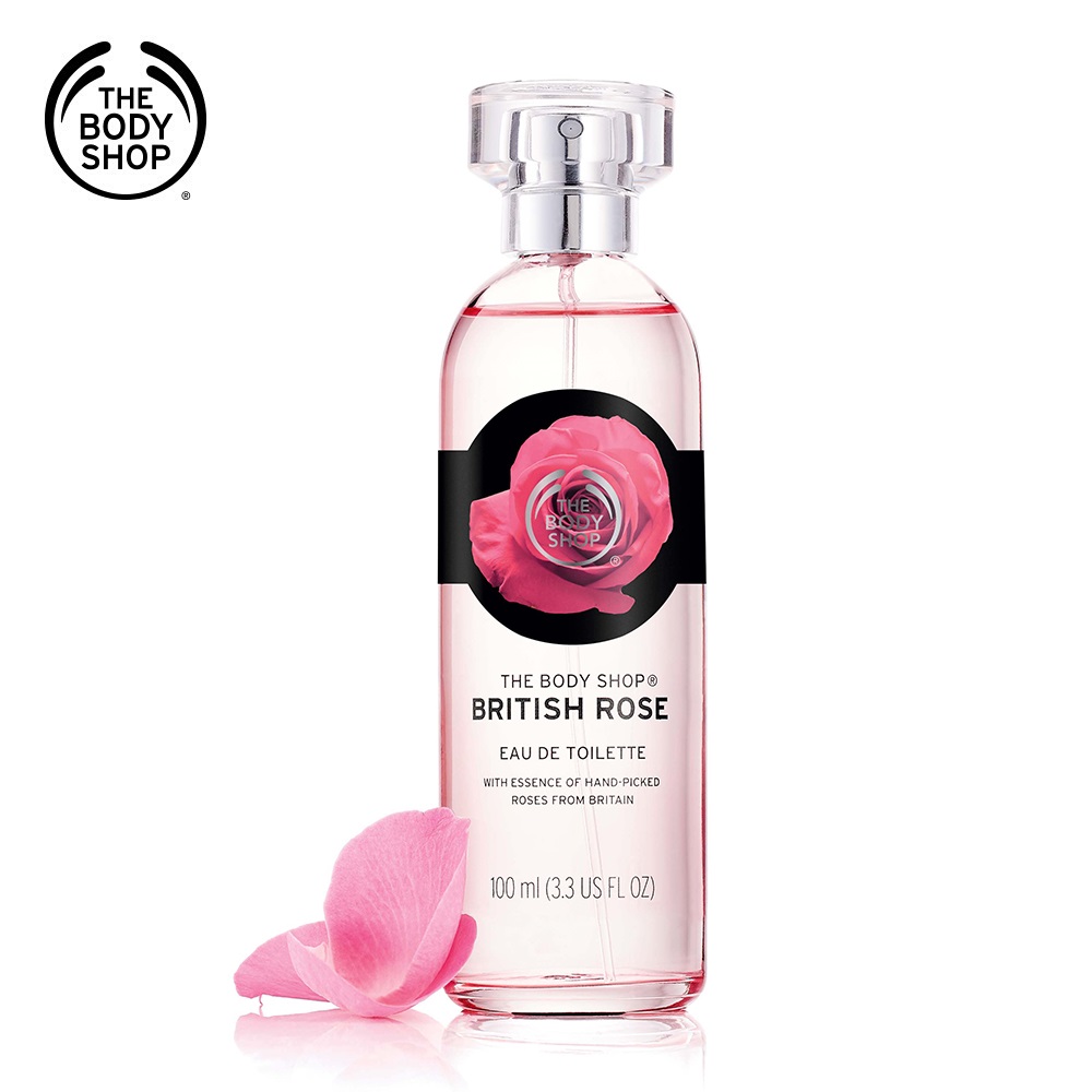 The Body Shop 玫瑰花露淡雅香水100ML