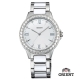 ORIENT 東方錶 DRESS系列 時尚晶鑽羅馬字陶瓷女錶-白/34mm product thumbnail 1