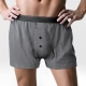 sloggi Men- 有機棉寬鬆針織系列平口內褲 M-XL(灰) product thumbnail 1