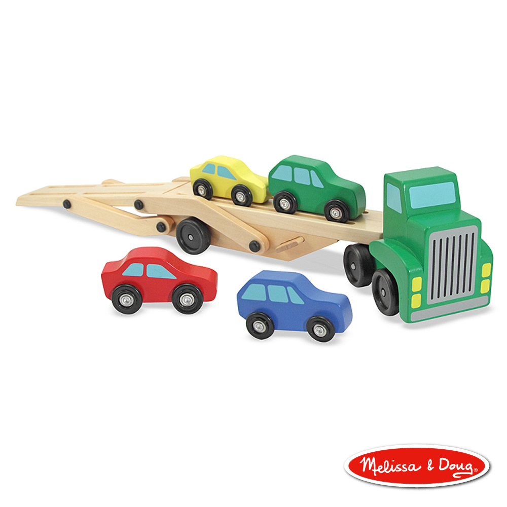 美國瑪莉莎 Melissa & Doug 交通 - 雙層運輸車