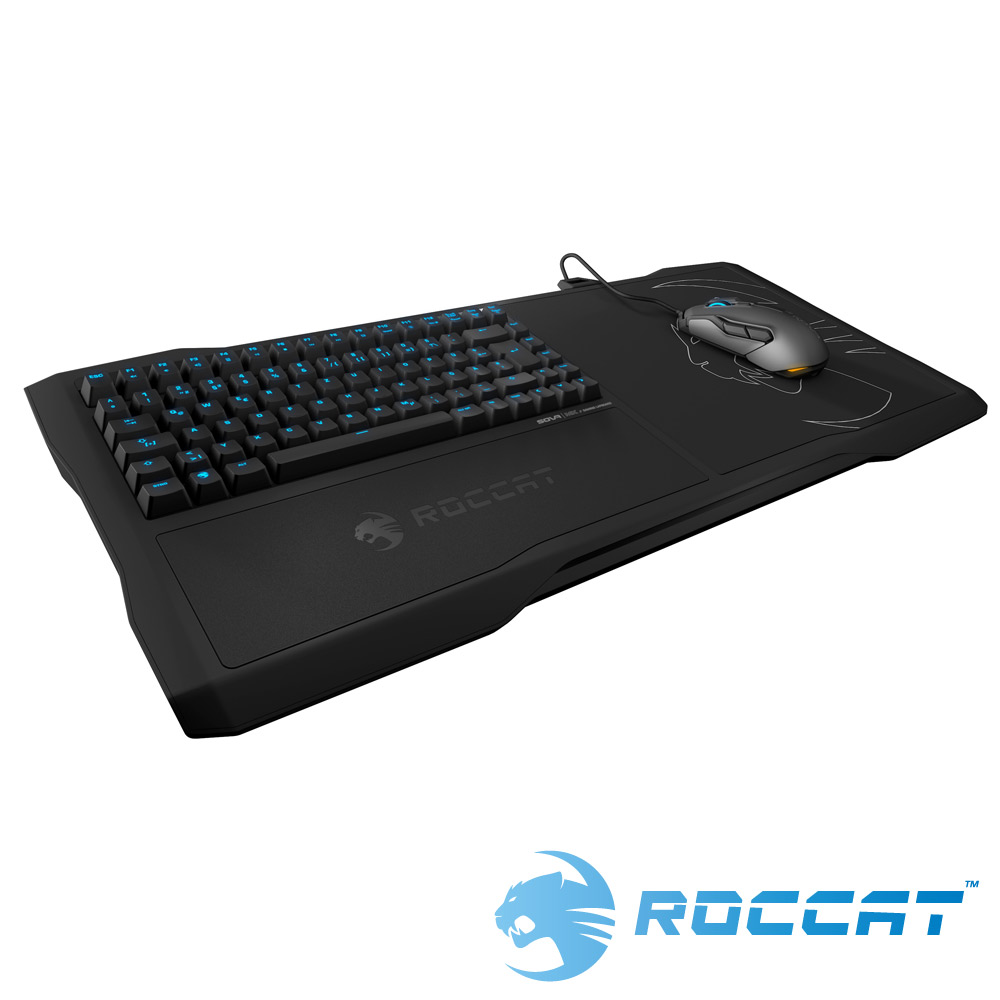 ROCCAT Sova 電競鍵盤-茶軸英文