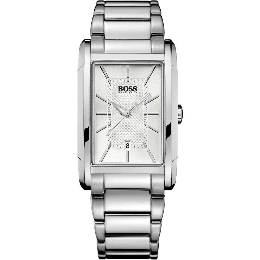 Hugo Boss 紳士家經典復刻腕錶-銀/30mm