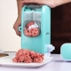 PUSH!廚房用品六刃鋒絞肉機 餡料處理機D13-1藍色 product thumbnail 1