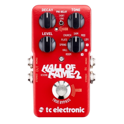 tc electronic Hall of Fame Reverb 2 效果器