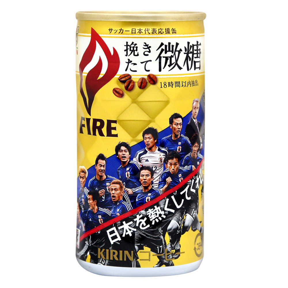 KIRIN FIRE醇香咖啡(185gx6罐)