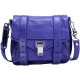 PROENZA SCHOULER PS1 Pouch 山羊皮革迷你斜背包(Mini/藍色) product thumbnail 1