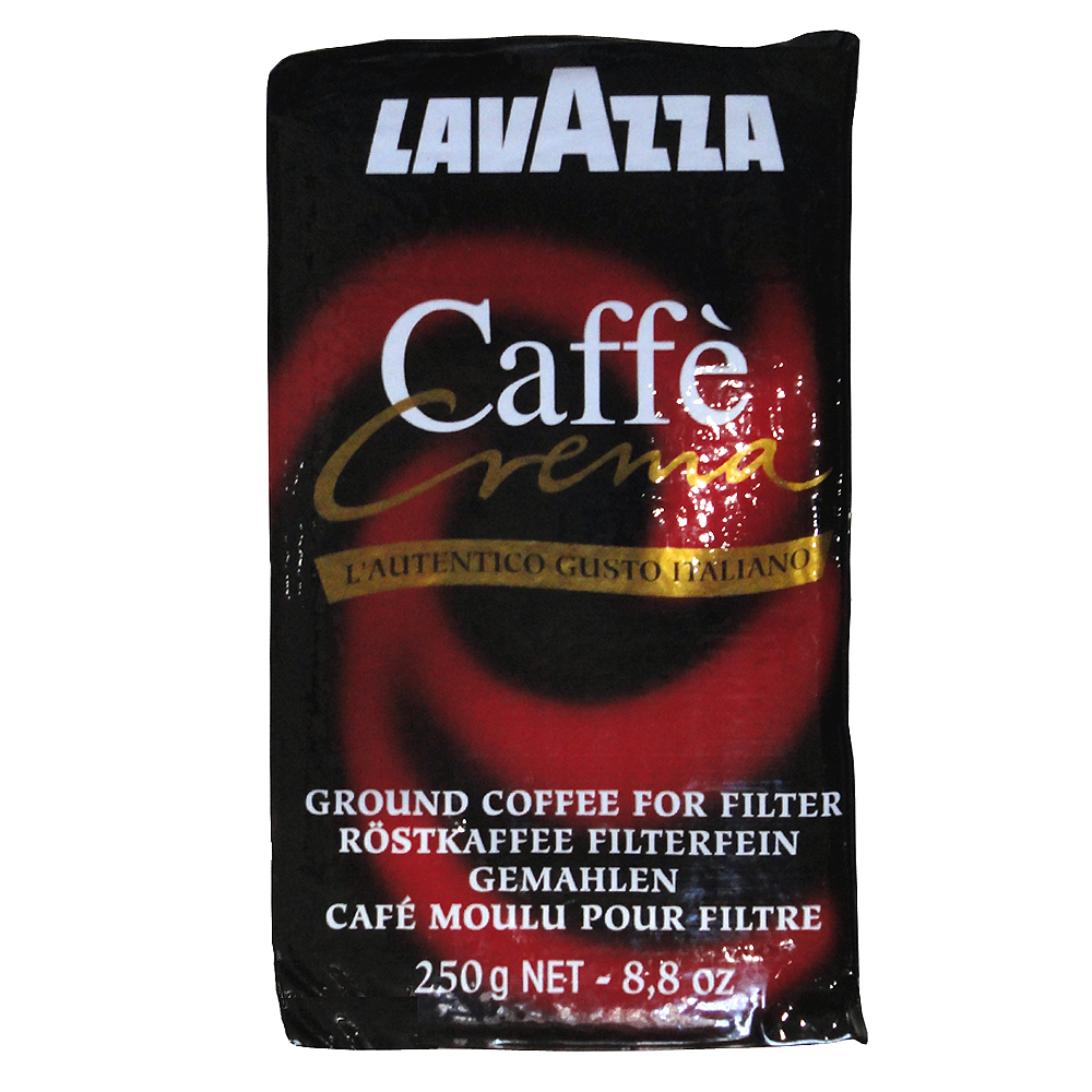 LAVAZZA Caffe Crema 研磨咖啡粉(鋁箔包4包)