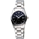 LONGINES 浪琴 官方授權 Conquest Classic 時尚機械女錶-黑/34mm L2.385.4.56.6 product thumbnail 1