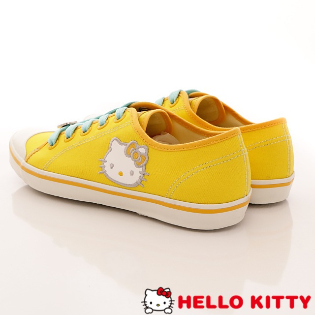 Hello Kitty-凱蒂休閒帆布款-NI10823黃(女段)