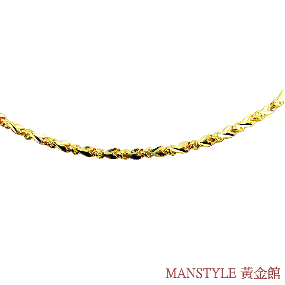 MANSTYLE 富貴連年 黃金項鍊 (約3.41錢)