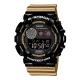 G-SHOCK潮流炫風街頭搖滾休閒運動錶(GD-120CS-1)-黑x金/51.2 product thumbnail 1