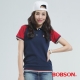 BOBSON  女款配色POLO上衣 product thumbnail 1