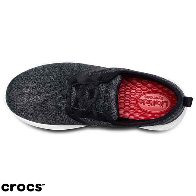 Crocs 卡駱馳 (女鞋) 女士LiteRide繫帶鞋 205104-066