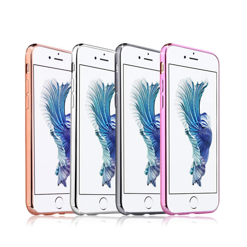 VXTRA iPhone6 / 6s i6s 4.7吋超透光電鍍TPU軟式手機殼