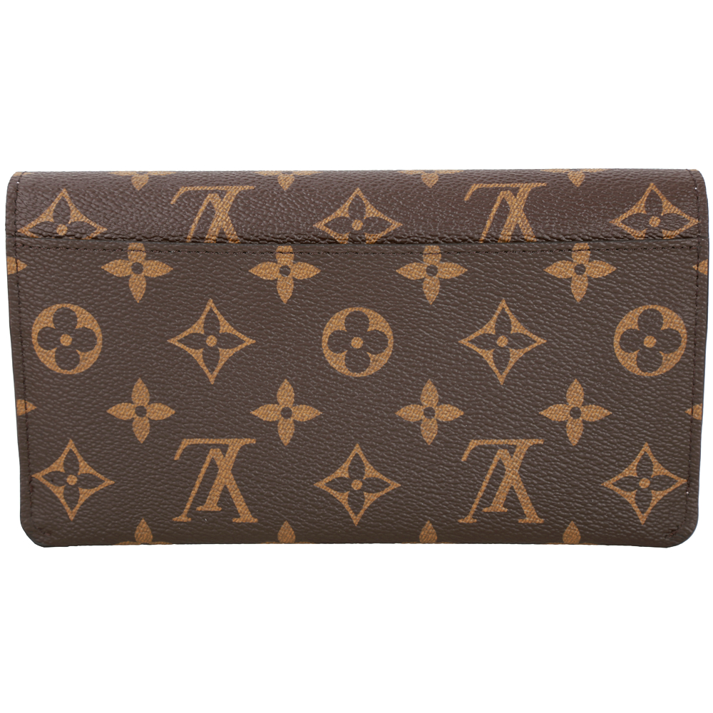 LOUIS VUITTON M62203 JEANNE MONOGRAM CANVAS LONG WALLET