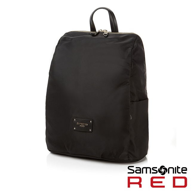 Samsonite RED CLODI簡約輕巧抓皺設計後背包-12.5吋(黑)