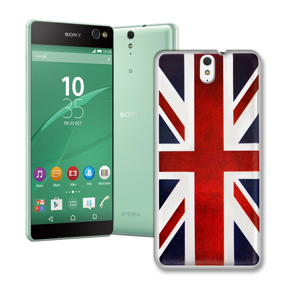 VXTRA SONY Xperia C5 率性風格 彩繪軟式保護殼 手機殼 product image 1