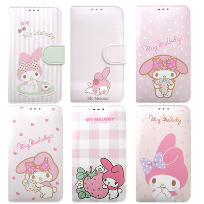 三星Samsung S4 I9500 My Melody 美樂蒂 可插卡書本式皮套