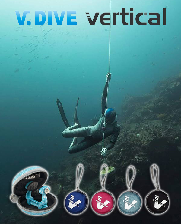 V.DIVE 威帶夫 專業自由潛水防滑鼻夾-VF-NC7PE 紫色