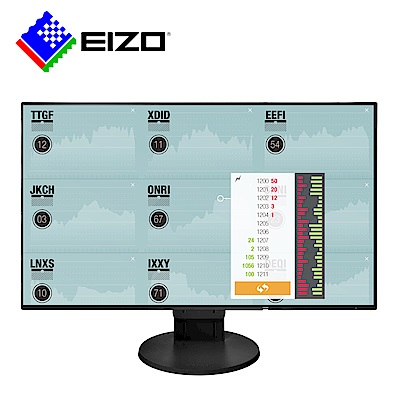 EIZO FlexScan EV2451 24吋/多訊號輸入/超薄邊框/低閃頻護眼16:9寬螢幕