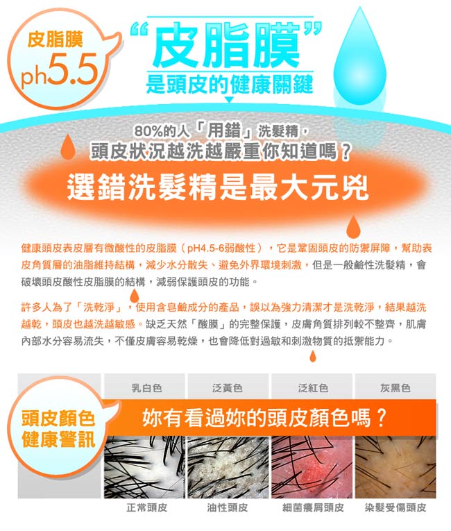 GaGa PH5.5量身訂做角鯊烷洗髮精 強效養護3件組(多款可選)