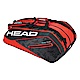 HEAD Tour Team系列 12支裝球拍袋-黑紅 283108 product thumbnail 1